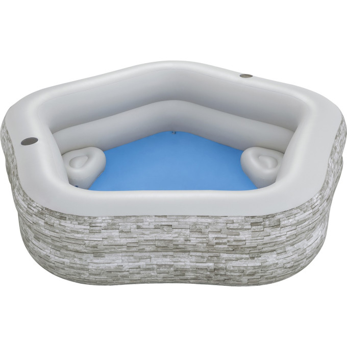 Детский надувной бассейн BESTWAY SPLASH PARADISE 213х206х53см, 575л, от 6 лет 54423 BW