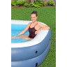 Детский надувной бассейн BESTWAY SUMMER BLISS 54449 254x178x140см с навесом , 778 л, от 6 лет 54449 BW