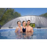 Каркасный бассейн BESTWAY STEEL PRO MAX 366х100см, 9150л, с навесом, фил.-насос 2006л/ч, лестница 5619N BW